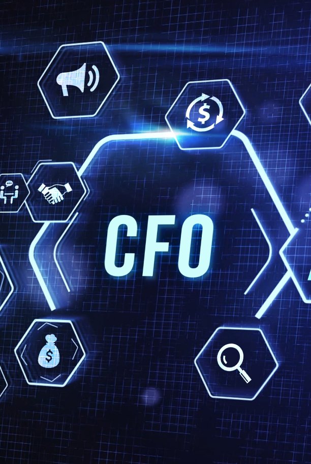 CFO - digital technology concept